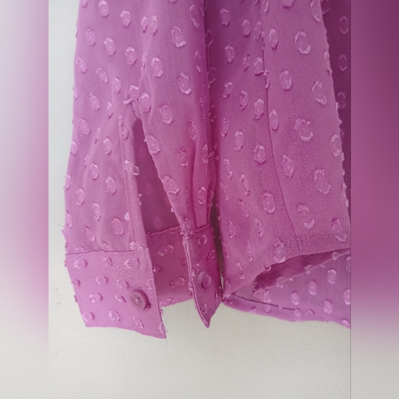 Banana Republic Purple Women's Blouse - Picture 3 of 5